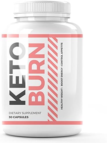 KETO BURN™: Ketogenesis Fat Burner, Weight Loss Thermogenic, & Appetite Suppression Formula - Vegetarian, Dairy & Gluten Free - Made in USA (30-Day Supply)