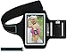 Kobert Sports Fitness Exercise Armband, Key Pocket, Extender - for Iphone 6 5 5s 5c 4s & Samsung Galaxy S5 S4 - Keeps Phone Safe when Running Cycling