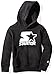 Starter Boys' Pullover Logo Hoodie, Prime Exclusive, Black with White Logo, M (8/10)