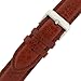 Tech Swiss Extra Long Watch Band Leather Light Brown Padded 22 millimeters