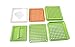 Capsule Holder for 100 pcs (0#) Size 0 Capsules - Manual Filler - Tamper and Powder Block Included - Instructions for Use Provided