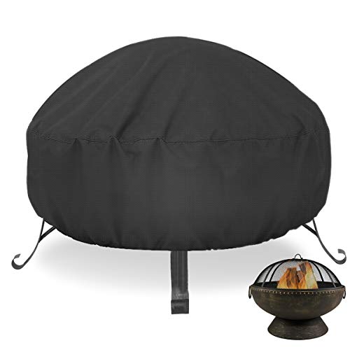 LBTING Fire Pit Cover, 48 inch Cover for 4050 inch Round Firepit