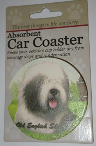 E&S Pets Old English Sheepdog Coaster, 3