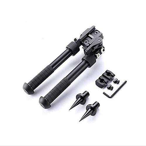 V8 Bipod for Airsoft Bipod6.59 inch Tactical Rifle Bipod Adjustable