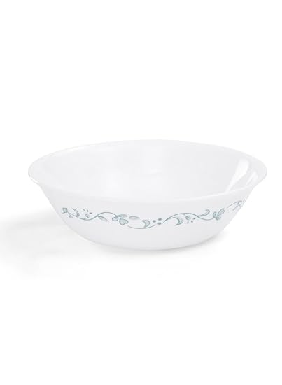 Corelle Country Cottage Glass Serving Bowl, 1 Litres/22cm, Multicolour