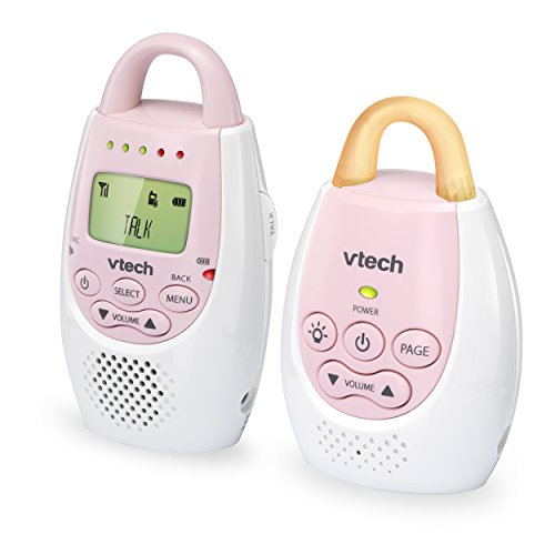 image for VTech BA72211PK Pink Audio Baby Monitor with up to 1,000 ft of Range, 
