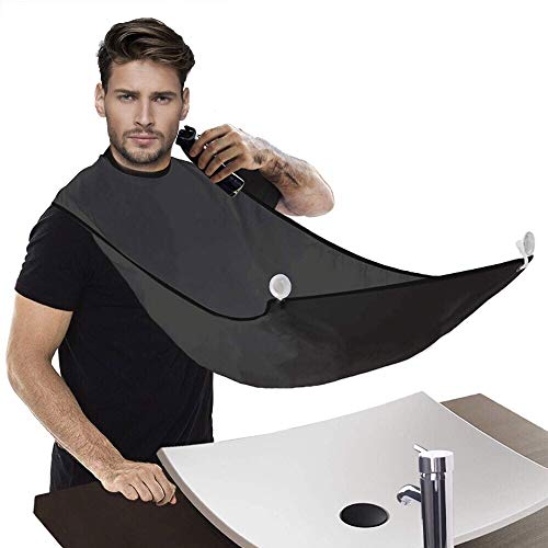 44.Upgrade Beard Apron Cape for men,Beard Hair Catcher for Shaving and
