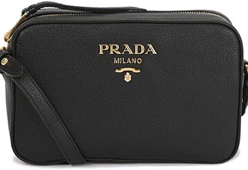 Amazon.com: Prada Midnight Black Tessuto Nylon & Saffian Leather