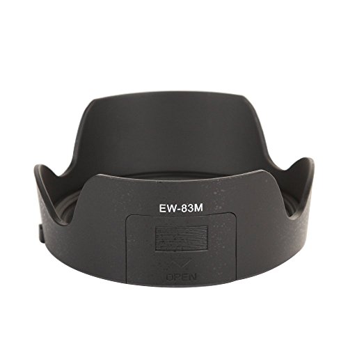 Foto4easy Petal Lens Hood Shape for Canon EF 24-105mm f/3.5-5.6 IS STM (Replace for Canon EW-83M)