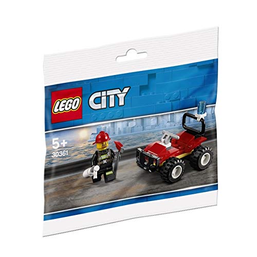 LEGO 30361 Feuerwehr-Buggy Bausteine, Bunt, One Size, 39 Stück