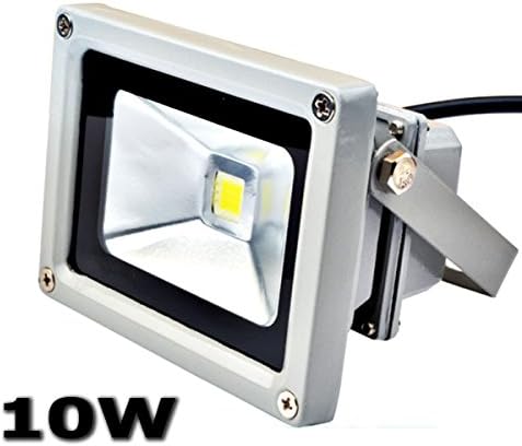 Autai LED Flood Light 10W Waterproof LED Spotlight 6500K Cool White Color 60W Halogen Equiv Illumination for Christmas Day New Year Decoration