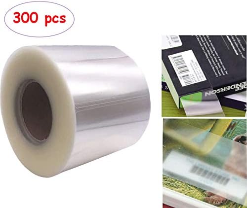 Christmas Clear Label Protector Shields - 1 1/2"H x 3 1/2"W Gloss Finish Vinyl Label Protectors - 300 Rectangular Label Shields/Roll