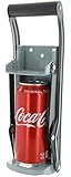 Vanitek 16 oz Aluminum Can Crusher & Bottle Opener | Heavy Duty Large Metal Wall Mounted Soda Beer Smasher – Eco-Friendly Recycling Tool