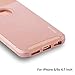 iPhone 6s Case, ENDLER 2-in-1 Non-Slip PC + Soft TPU Hybrid Slim Cover Shockproof fully Protection Case For Apple iPhone 6/6S 4.7 inch (Rose Gold)