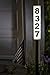 Solar Lighted Address Sign by Eternal Light | Personalized House Plaque Helps Emergency Responders Locate Your Home