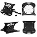 Adjustable Laptop Stand Patented Riser Ventilated Portable Foldable Swivel Compatible with MacBook Notebook Tablet Tray Desk Table Book with Free Phone Stand and Cable Clipthumb 1