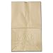 DURO 20# Short Brown Paper Bags Lunch Size, 8.25x5.93x13.62 Inches, 500-Count, 40# Heavy-Duty Large Brown Paper Lunch Bags/Sacks for Retail, Foodservice, & Grocery Stores, Disposable Bag: 18421