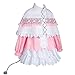 Ya-cos Miss Kobayashi-san Dragon Maid Kanna Costume Outfit Cosplay Uniform Dress Pink