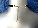 Twilight's Fancy 3/8 Plain Velvet Choker Necklace (Black, Small)