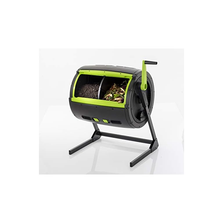 RSI MCTMC Maze Compost Tumbler, Black Compost My Scraps