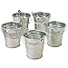 Mini Metal Buckets,(4-Pack of 12)