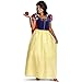 Disguise Women's Disney Snow White Deluxe Costume, Yellow/Red/Blue, Large