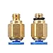 MUYI 10 Pcs 5mm Male Thread 0.16 Push to Connect PC4-M5 for PTFE Tube 3D Printer Connector