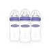 Lansinoh Breastfeeding Bottles for Baby, 8 ounces, 3 count