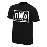 WWE Authentic Wear NWO Youth Retro T-Shirt Black Large