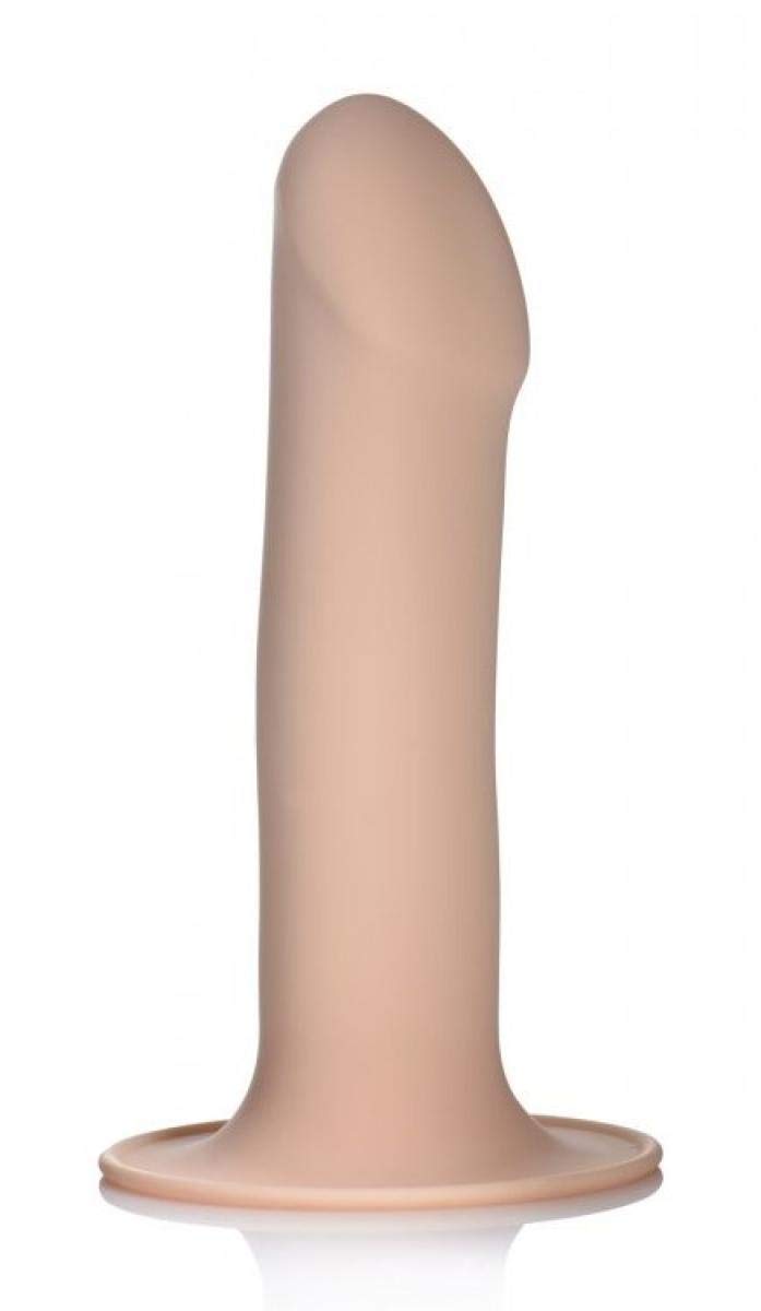 XR Brands Squeezable Phallic Dildo - Flesh, 0.268 kg