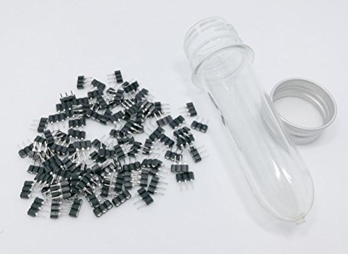 100 pcs 3p Socket for Transistor, pitch 0.1 inch 2.54 mm