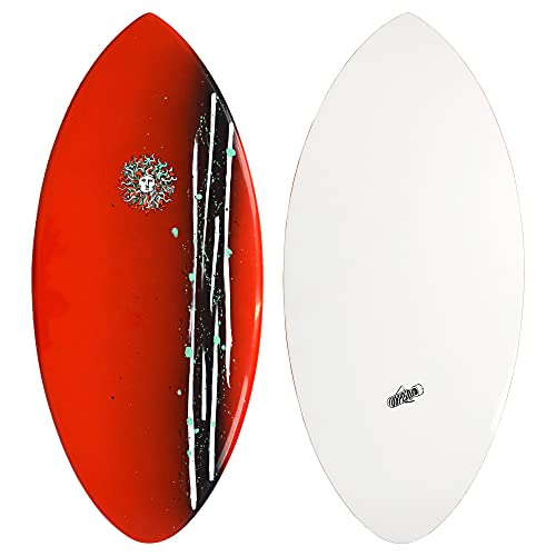 KONA SURF CO. Blaster Wood Skimboard – 41", Poplar Wood Core, IXPE Foam Deck | For Kids & Adults (95-140 Lbs)