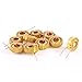 uxcell a13071500ux0198 10 Piece Toroid Core Inductor Wire Wind Wound 47uH 38mOhm 3 Amp, Coil