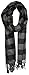 Ted and Jack - Jack's Classic Cashmere Feel Buffalo Check Scarf (Grey and Black)