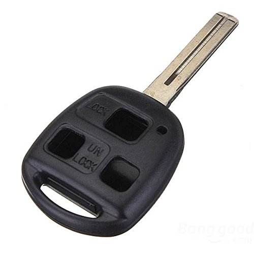 3 Button Remote Key Fob Case Shell Blade For LEXUS IS200 GS300 LS400 RX300