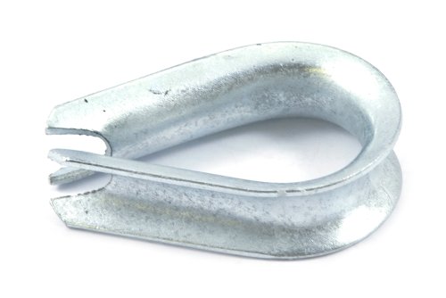 National, N248-328, 1/2", Zinc Wire Cable Clamp