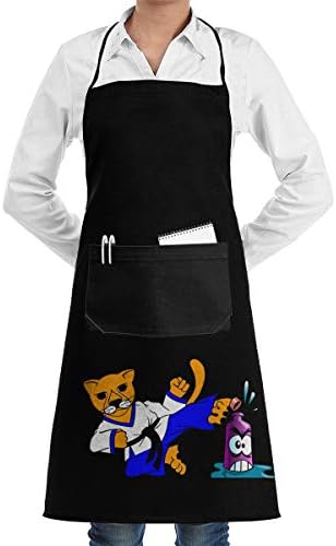 Lion Bottle Cap Challenge Kicking Bottle Cap Meme BBQ Waiter Housekeeper Pet Grooming Bartender Kitchen Beautician Hairstylist Nail Salon Carpenter Decorations Ornament Theme Stuff Apron Accessories