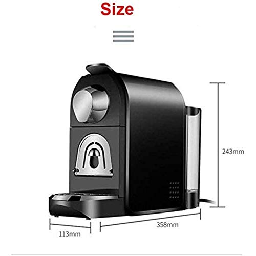 JJSFJH Kaffeemaschine, Kapsel Kaffeemaschine, Espressomaschine, Multi-Kapsel Kaffeemaschine, Haus im italienischen Stil… – Bild 3