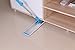 18 Professional Microfiber Mop Large Flat Mops for Floor Cleaning 4 Reusable Washable mop Pads Hardwood Cleaning System Wet and Dust Mop with 61in Long Stainless Steel Handle