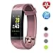 Letsfit Fitness Tracker Color Screen HR, Heart Rate Monitor Watch, IP68 Waterproof Activity Tracker, Step Counter, Bluetooth Sleep Monitor, 14 Sport Modes, Pedometer Watch for Men Women Kids