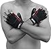 RDX Weight Lifting Gloves for Gym Workout - Breathable with Padded Anti Slip Palm Protection - Great for Fitness, Bodybuilding, Powerlifting, Strength Training, Weightlifting, Cycling & Exercise