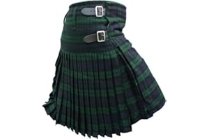 AAR Mens Scottish Tartan Kilt - 13oz Highland Casual Kilt for Men - 11 Tartans