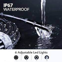 DEPSTECH 5.5mm Industrial Endoscope, 1080P Digital