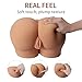 XISE New Silicone Made Sex Doll Realistic Huge Life-Size Full Solid Male Masturbator Masturbation Sex Toy Discreet Package, Color Flesh, Flesh #1