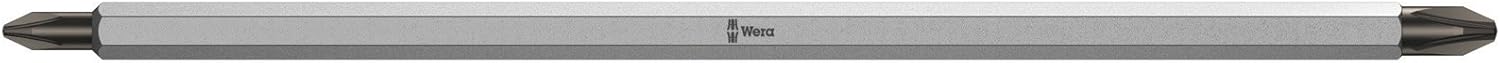 Wera 05002960001 Vario 86 POZIDRIV Combination Blade, PZ1 & PZ2 x175mm Blade, White