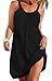 Sierry Womens Beach Cover up Casual Beachwear Summer Sleeveless Short Mini Dress