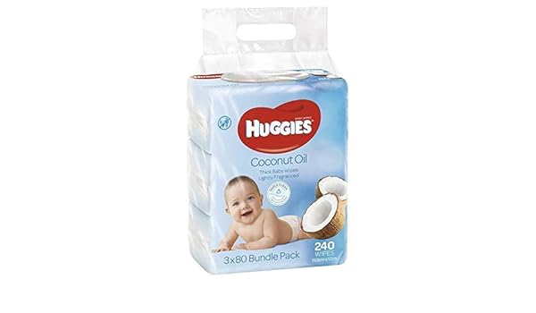 huggies coconut oil wipes