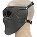 The Winter Cool Soldier Bucky Mask - V6 Glass Deluxe version for Men by Xcostume
