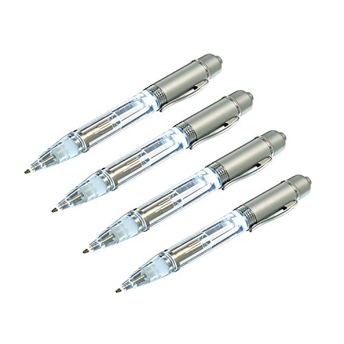 Glovion Led Light Pen,Penlight for Nighttime Writing -Blue- Pack