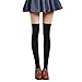 GOTD Ladies Cotton Thigh-Highs Socks Stockings Sexy and Elegant